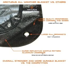 Arcturus Outdoor Survival Blanket 29 Arcturus Outdoor Survival Blanket -Exped Soldes Magasin arcturus outdoor heavy duty survival blanket 09