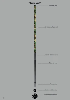 Les Bâtons D’Alain -Exped Soldes Magasin batons alain camo vert