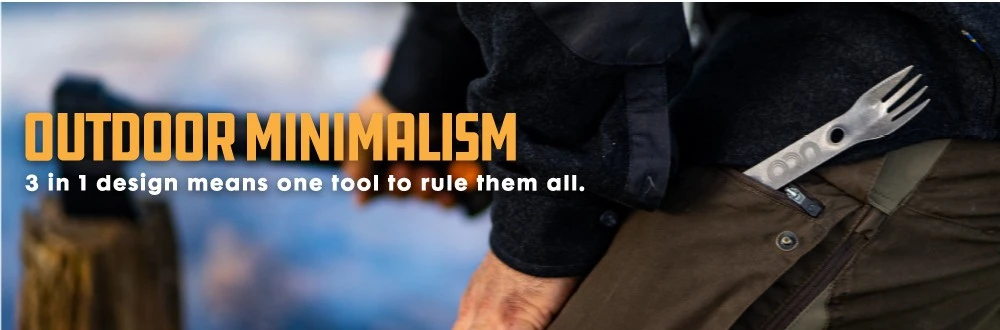 Couvert UCO Titanium Utility Spork 6 Couvert UCO Titanium Utility Spork – Image 6