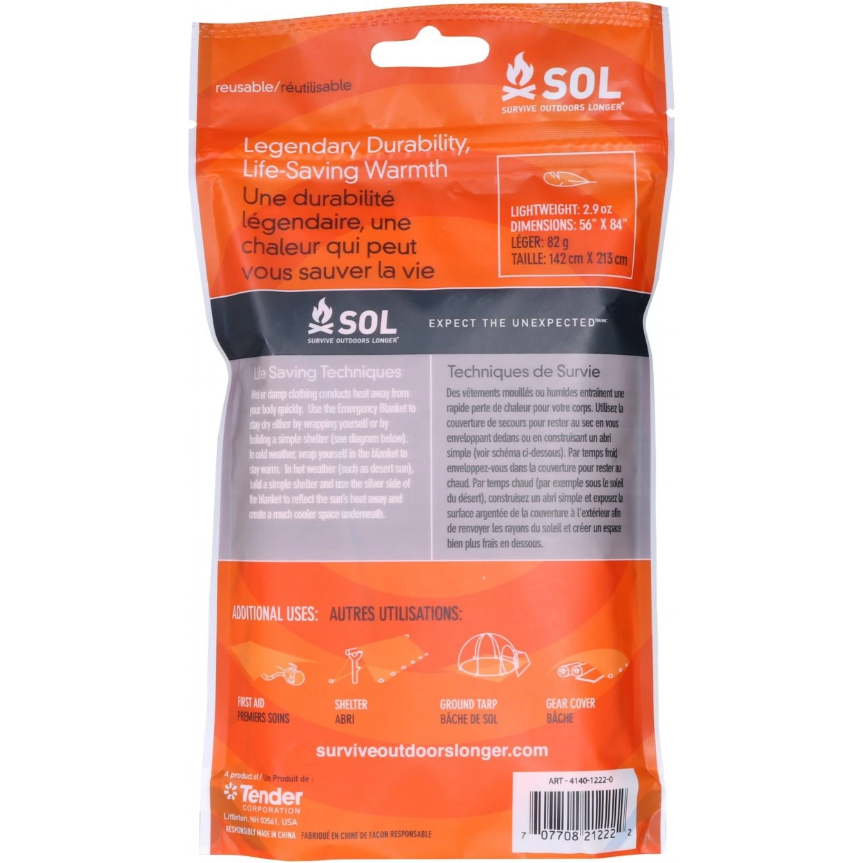 Sol Emergency Blanket 4 Sol Emergency Blanket – Image 4