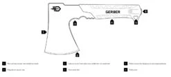 Gerber Pack Hatchet 5 Gerber Pack Hatchet -Exped Soldes Magasin hache gerber