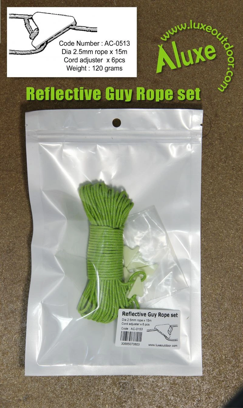 Luxe Outdoor Guy Rope Set 2 Luxe Outdoor Guy Rope Set – Image 2