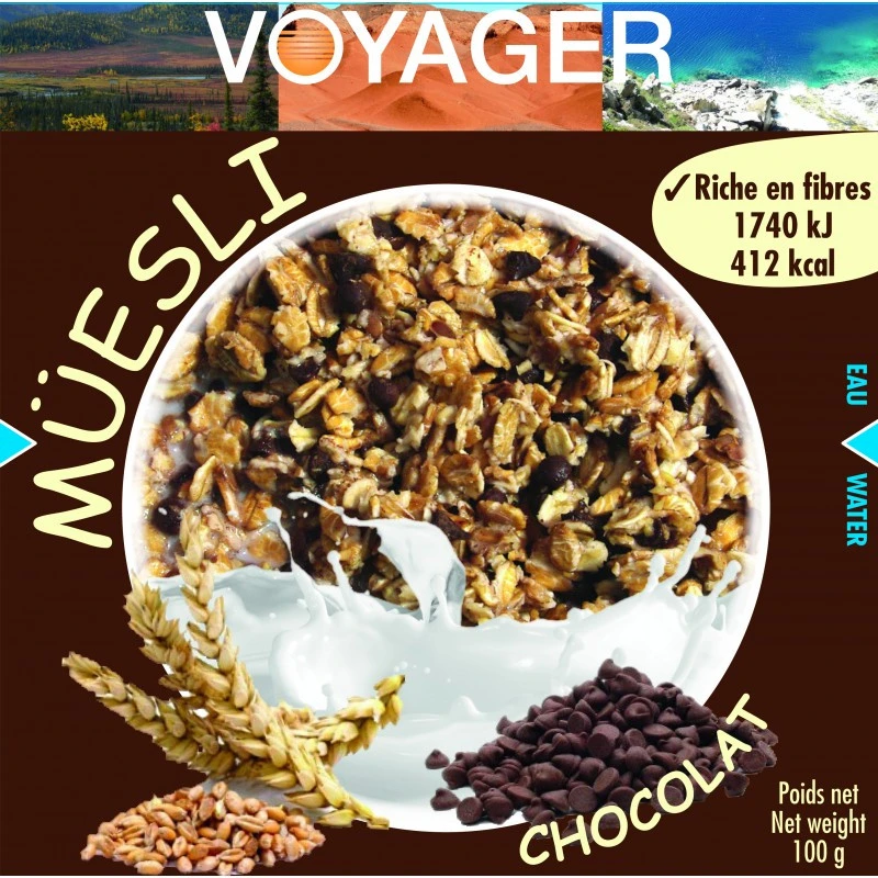 Muesli Chocolat - Voyager 1 Muesli Chocolat - Voyager