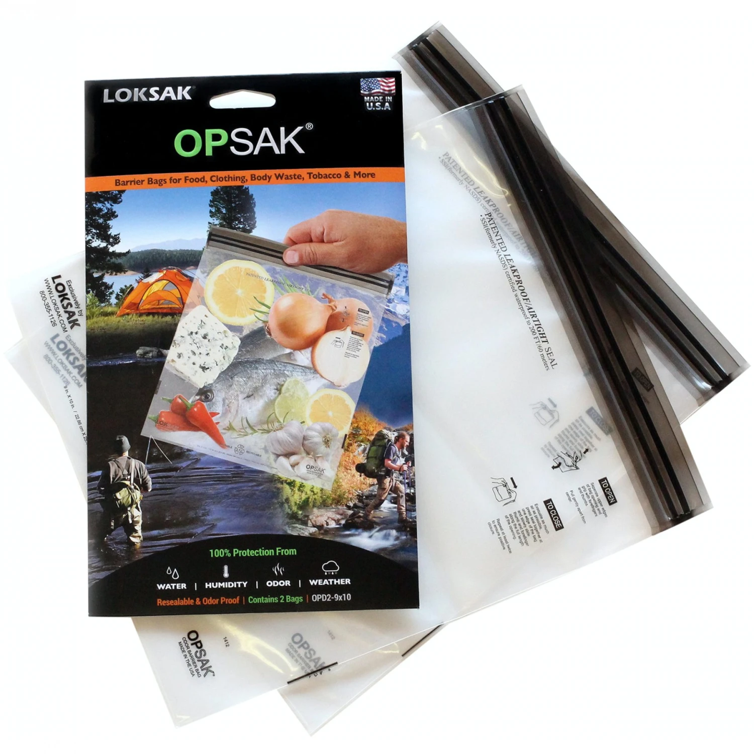 Opsak OPD2 23.2 X 27.3 Cm (2 Sacs) 1 Opsak OPD2 23.2 X 27.3 Cm (2 Sacs)