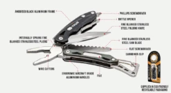 True Utility Seven -Exped Soldes Magasin outil multifonction true utility seven