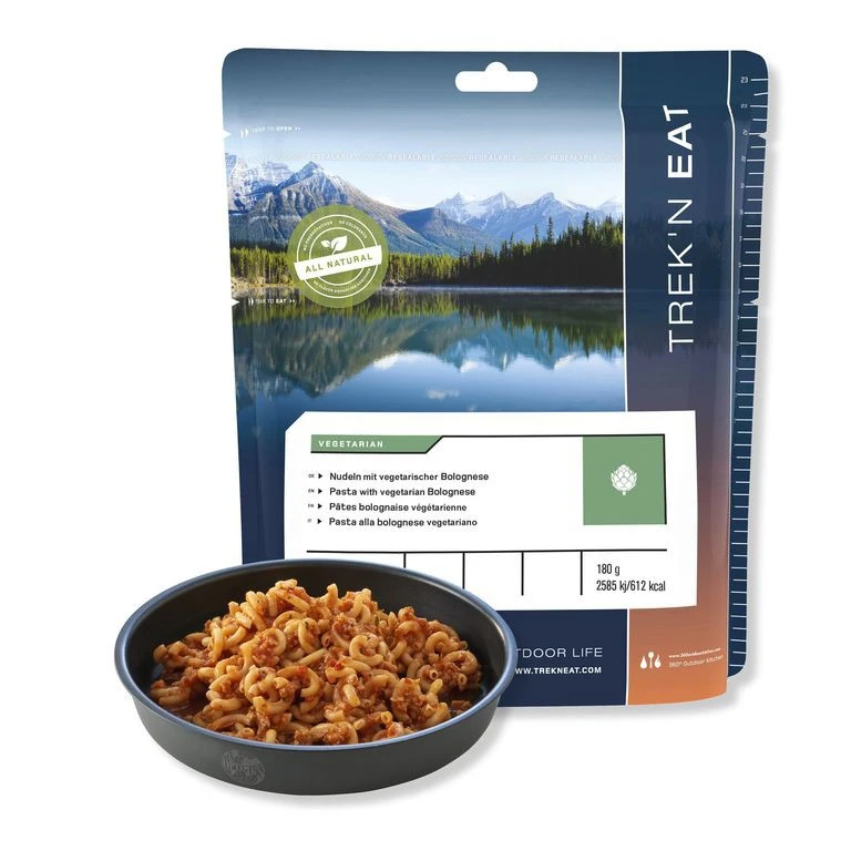 Trek'n Eat Pâtes Bolognaises Végétariennes - Trek’n Eat 2 Trek'n Eat Pâtes Bolognaises Végétariennes - Trek’n Eat – Image 2