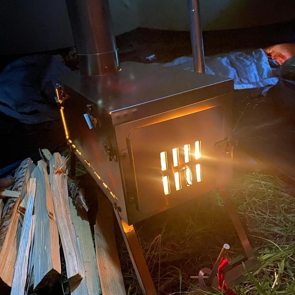 Winnerwell Fastfold Plus Titanium Nested Pipe M-sized Camping Stove 10 Winnerwell Fastfold Plus Titanium Nested Pipe M-sized Camping Stove – Image 10