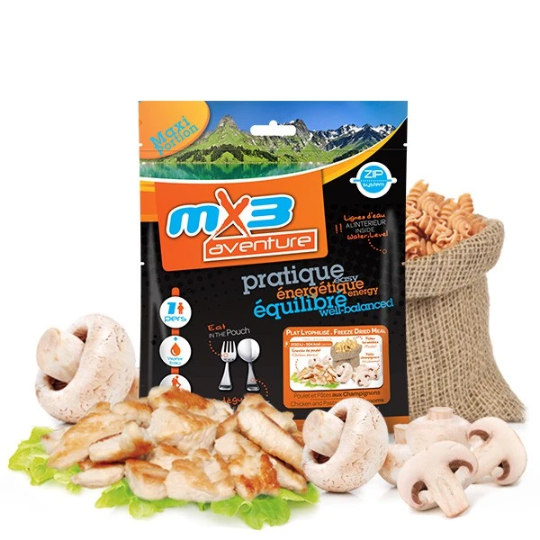 Poulet Et Pâtes Aux Champignons - MX3 1 Poulet Et Pâtes Aux Champignons - MX3