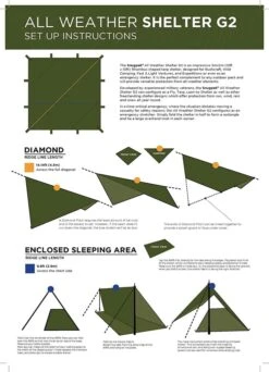 Snugpak All Weather Shelter G2 -Exped Soldes Magasin tarp snugpak all weather shelter g2 07