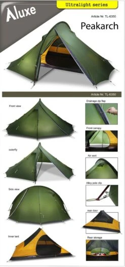 Luxe Outdoor Peakarch 9 Luxe Outdoor Peakarch -Exped Soldes Magasin tente peaharch luxe outdoor