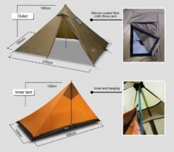 Luxe Outdoor Mini Peak XL -Exped Soldes Magasin tipi luxe outdoor mini peak xl 03
