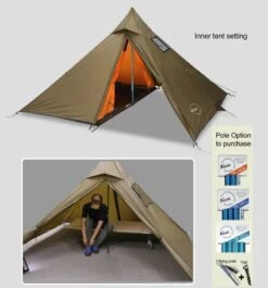 Luxe Outdoor Mini Peak XL -Exped Soldes Magasin tipi luxe outdoor mini peak xl 04