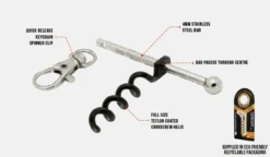 True Utility Twistick 27 True Utility Twistick -Exped Soldes Magasin tire bouchon twistick true utility 3