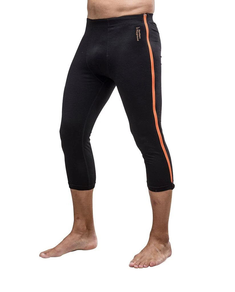 Northern Playground Ziplongs Wool 3/4 Men 2 Northern Playground Ziplongs Wool 3/4 Men – Image 2